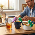 BreeziBite™ | Clip-On Food Cooling Fan for Office, Gym & Kids