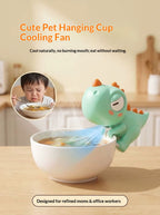 BreeziBite™ | Clip-On Food Cooling Fan for Office, Gym & Kids